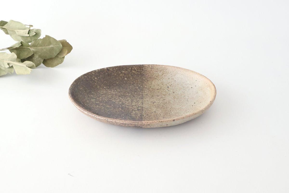 オーバル皿｜M｜陶器｜豆青窯｜常滑焼｜和食器通販｜うちる｜和食器の