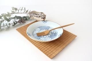 鯨井　円美　稜花皿　白　ピンクベージュ陶器　新品　未使用　2枚セット 稜花皿｜ピンクベージュ｜陶器｜鯨井円美｜和食器通販｜うちる