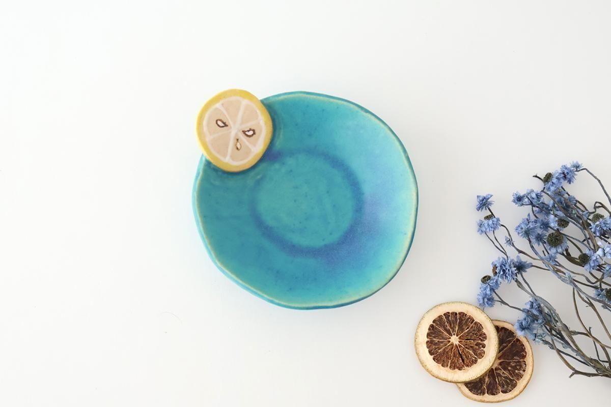 くっつきフルーツ｜レモン｜陶器｜atelier qucchane｜やちむん｜和食器