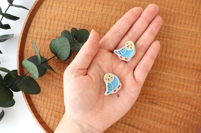 いけママ様❤セキセイインコ 箸置き♡印鑑スタンド いけママ様❤セキセイインコ 箸置き♡印鑑スタンド いけママ様