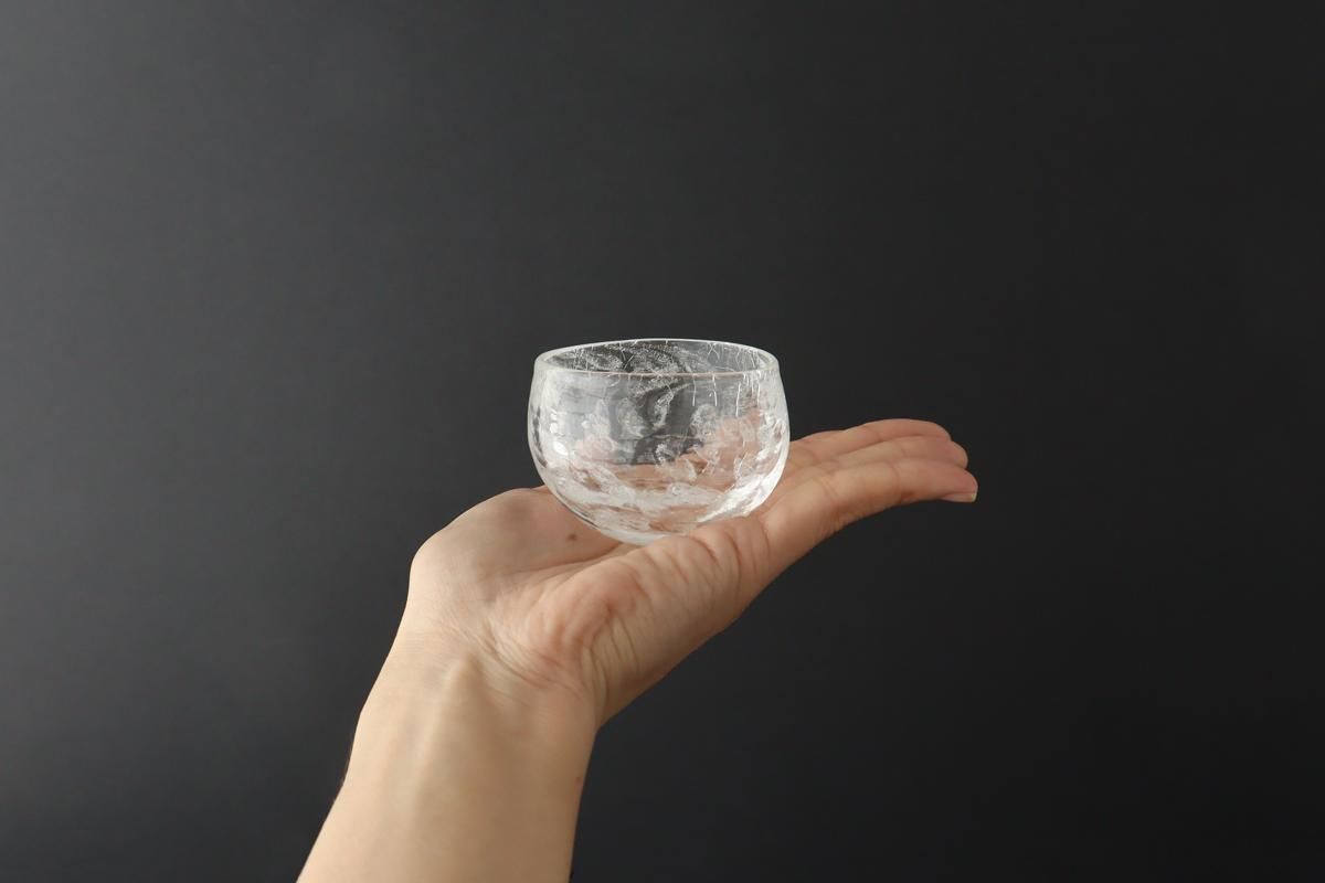 マシラ盃｜ガラス｜ヤマノネ硝子｜和食器通販｜うちる｜和食器の皿、鉢