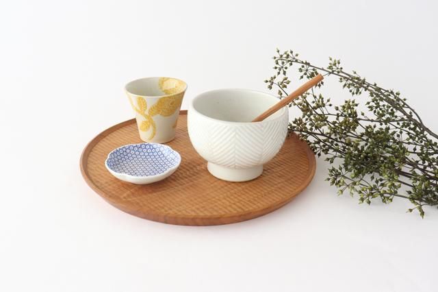 こどん｜ヘリンボーン｜ホワイト｜陶器｜ORIME｜波佐見焼｜和食器通販