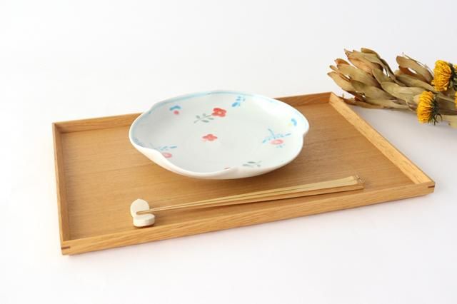 楽天市場】米満麻子 春色 6.5寸輪花皿【 深皿 和食器 日本製