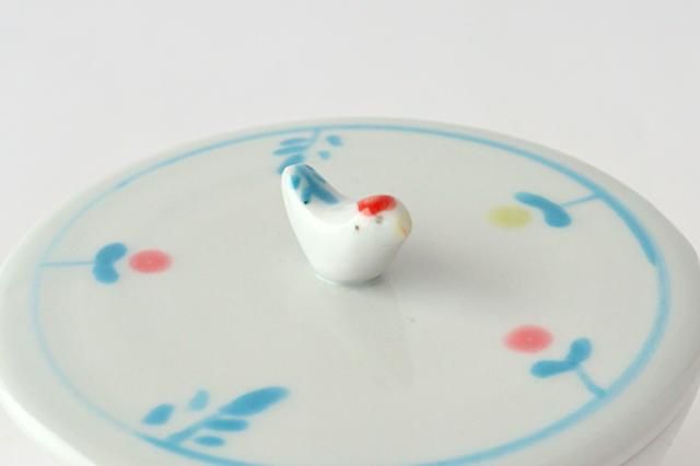 春色｜蓋物小｜半磁器｜米満麻子｜和食器通販｜うちる｜和食器の