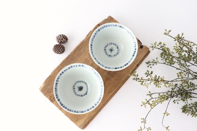 和食器　天翔窯　高橋佐門作　花文　小鉢　五客　共箱　C　6509 高台小鉢｜スミレ｜磁器｜工房禅 横田翔太郎｜和食器通販｜うち