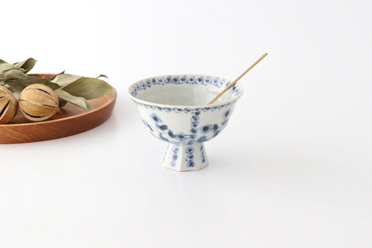 小鉢5客と蓋物 （蔵A2825a】絵瀬戸 向付 小鉢 蓋物 五客 繁く）