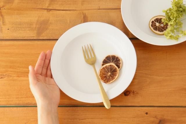 Mizuki×うちるコラボ】｜21cmリム深皿｜ホワイト｜磁器｜波佐見焼｜和