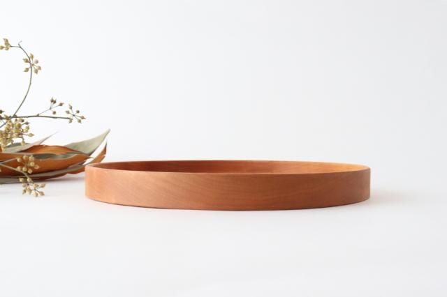 丸盆｜28cm｜さくら｜堀宏治｜和食器通販｜うちる｜和食器の皿