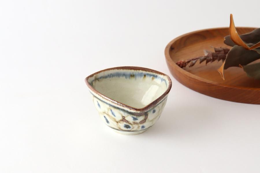 三角小鉢|錆安南|陶器|南窯美濃焼|和食器通販|うちる|和 三角小鉢|錆安南|陶器|南窯美濃焼|和食器通販|うちる|和