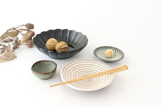 輪花 輪花鉢｜陶器｜和食器通販｜都築明｜うちる｜和食器の皿、鉢