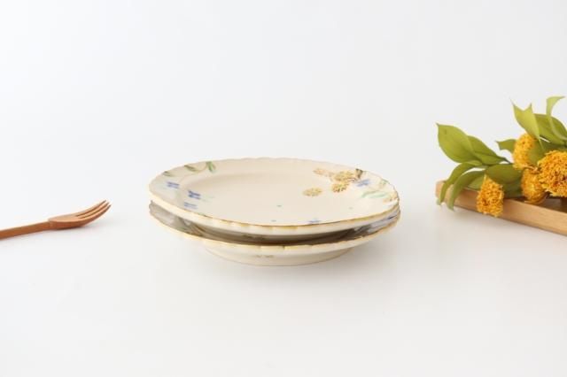 矢島操　作家　大皿　器　食器三点セット イロエ｜皿｜磁器｜矢島操｜和食器通販｜うちる｜和食器の皿、鉢