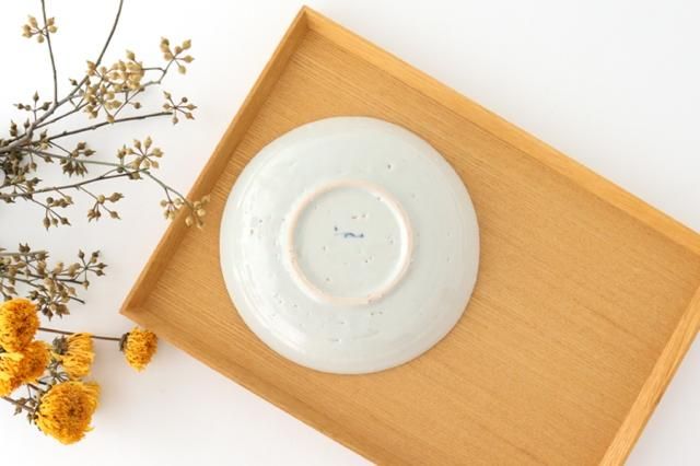 5寸皿｜二方花唐草｜磁器｜工房禅 横田翔太郎｜和食器通販｜うち