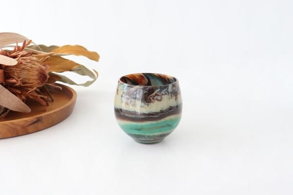 作家物　工芸ガラス　お皿　サイン有り ガラス作家 藤本咲｜おしゃれなうつわ・和食器通販｜大人の焼き物