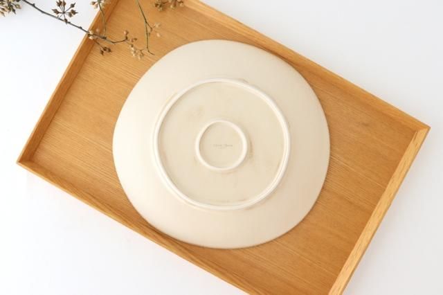 リムプレート｜アイボリー｜磁器｜ORLO｜美濃焼｜和食器通販