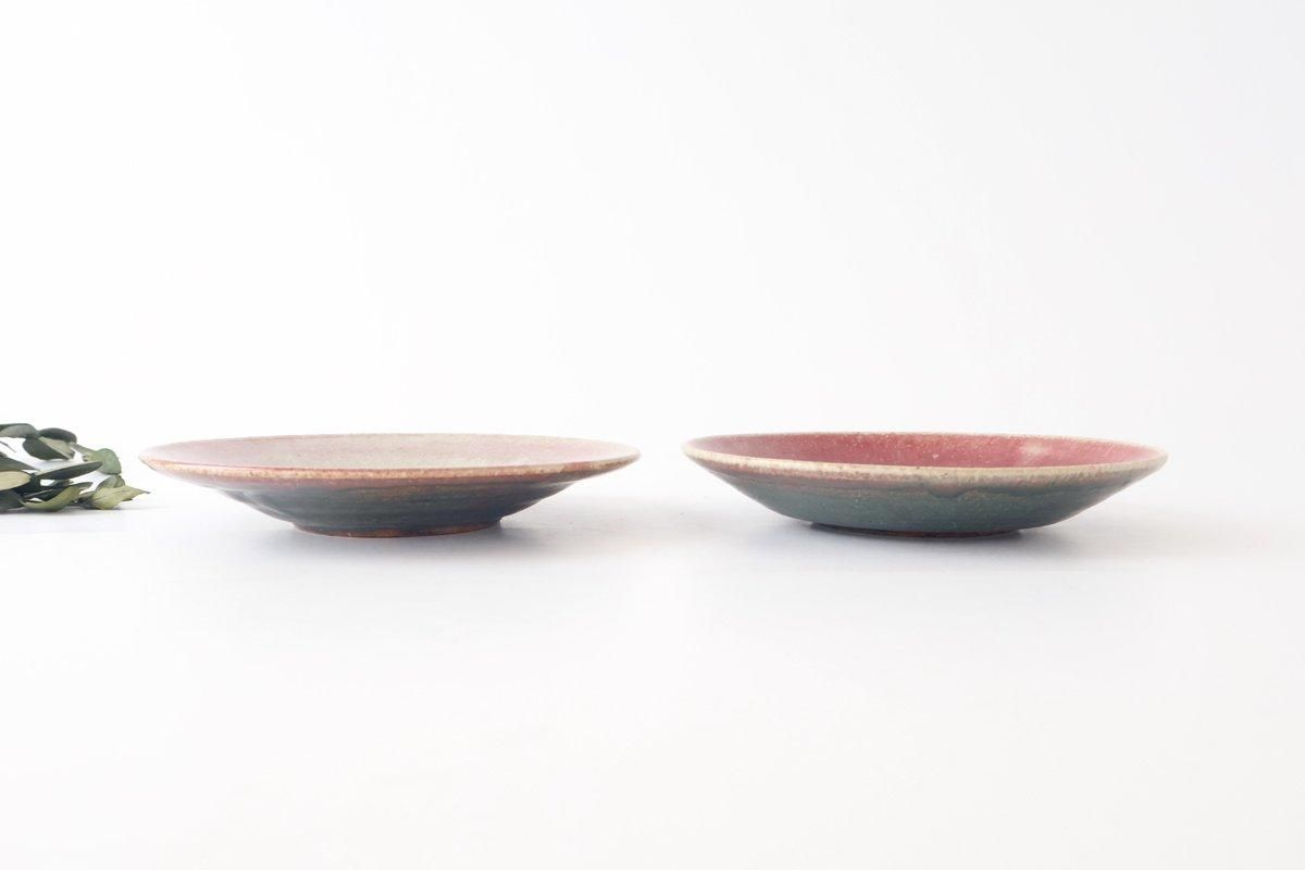 紅彩|五寸皿|陶器|亀井紀子|和食器通販|うちる|和食器の皿 紅彩|五寸皿|陶器|亀井紀子|和食器通販|うちる|和食器の皿