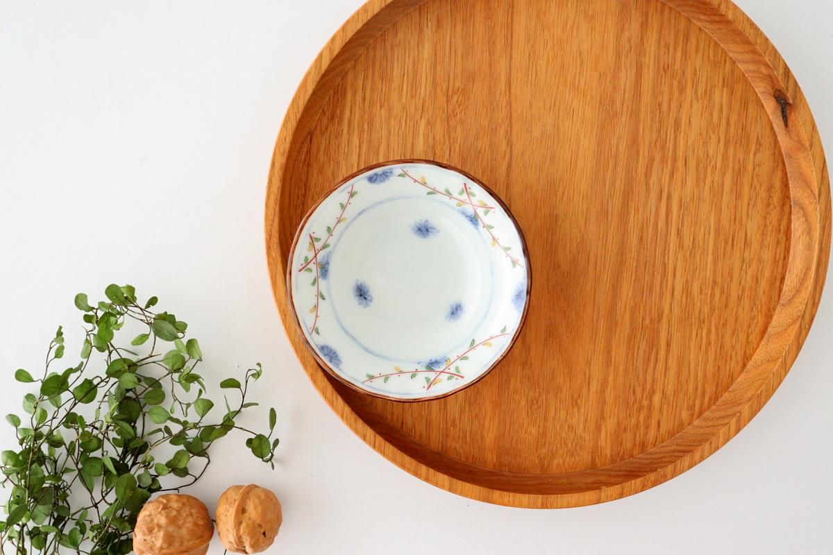 豆皿｜見込花紋｜磁器｜波佐見焼｜和食器通販｜うちる｜和食器の
