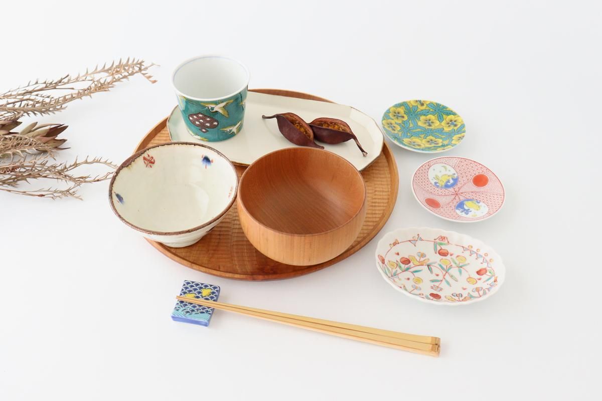 色絵はしおきこれくしょん|千鳥|磁器|青郊窯|九谷焼|和食器 色絵はしおきこれくしょん|千鳥|磁器|青郊窯|九谷焼|和食器