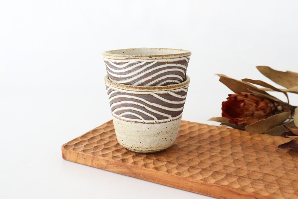 陶器　信楽 信楽焼】THE HARVEST SOIL 小鉢 ブラック＆ホワイト | HESTA LIFE