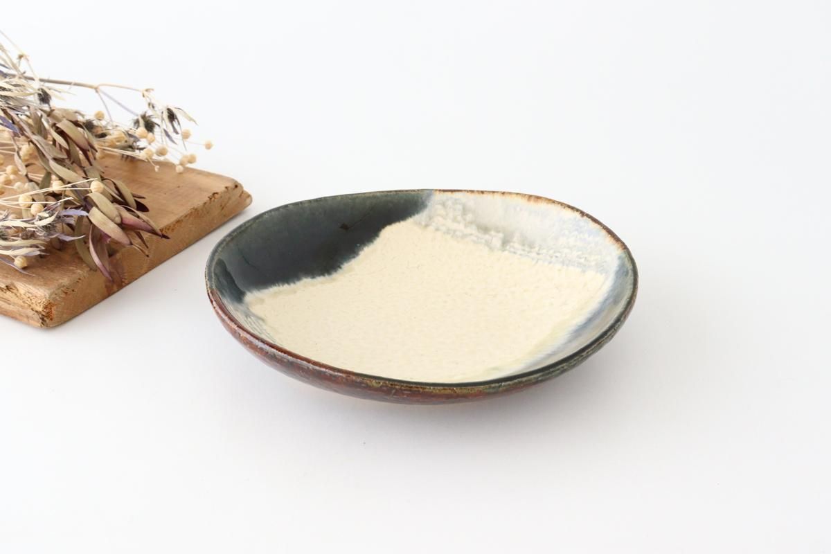 楕円鉢｜陶器｜蓮見かおり｜益子焼｜和食器通販｜うちる｜和食器