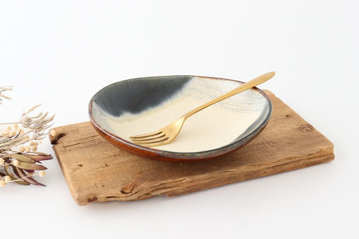 楕円鉢｜陶器｜蓮見かおり｜益子焼｜和食器通販｜うちる｜和食器