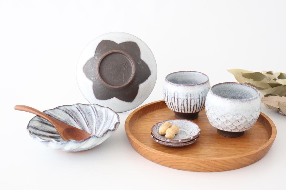 うろこ印花｜ゴブレット｜陶器｜さかいまい｜和食器通販｜うちる｜和