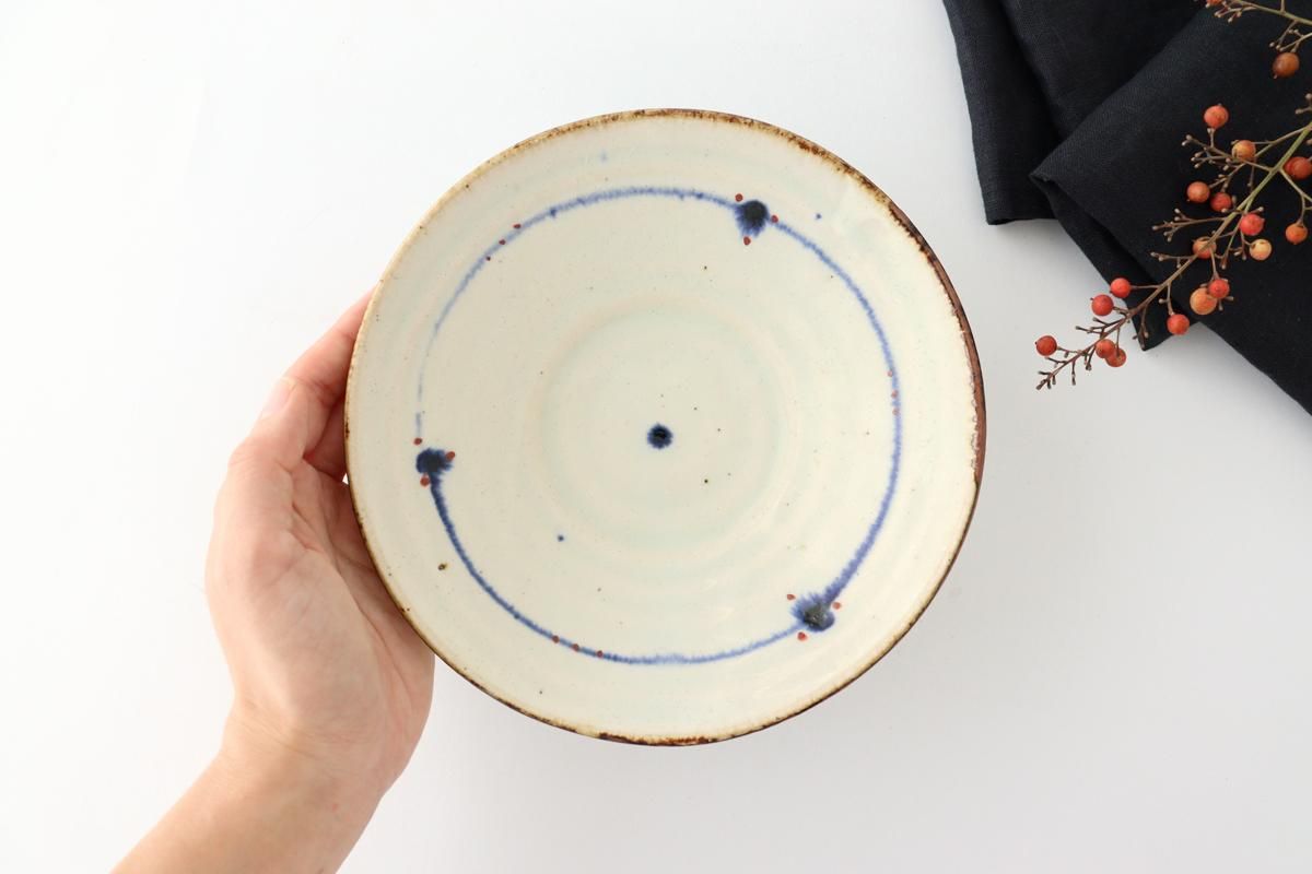 陶器　小鉢　アンティーク 茜 波渕8寸鉢 - 【公式】田代陶器店 TASHIRO TOUKITEN オンラインショップ