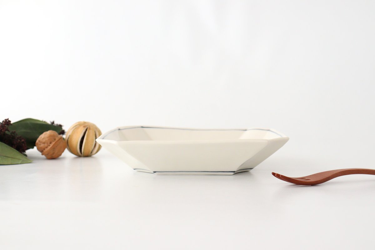 伊藤環 リムプレート 大皿径27.5cm - 食器