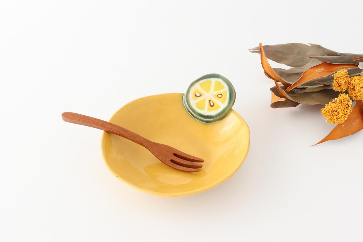 くっつきフルーツ｜シークワーサー｜陶器｜atelier qucchane