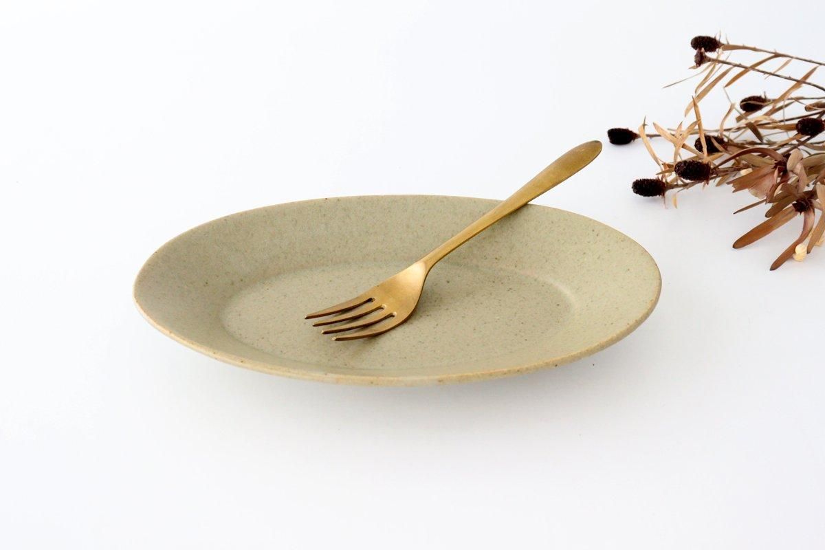 オーバル長皿｜松灰マット｜陶器｜姉崎雅彦｜益子焼｜和食器通販｜うち