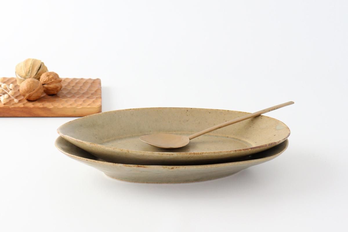 益子焼 大皿 陶器. 益子焼｜道祖土和田窯 Official Website】mashiko 6寸丸皿φ180