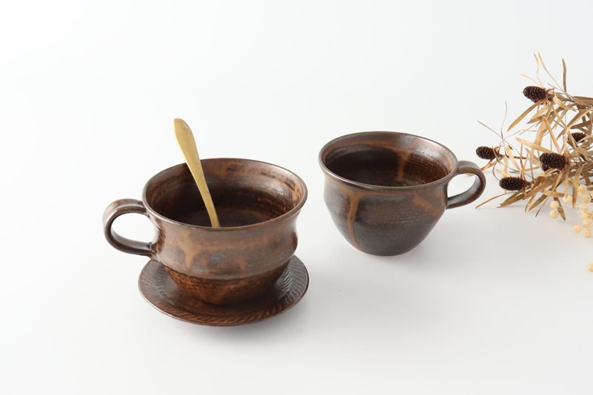 小マグ｜ブロンズ｜陶器｜姉崎雅彦｜益子焼｜和食器通販｜うちる