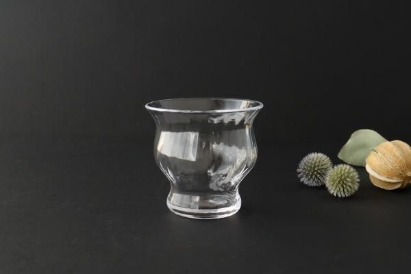 ガラス作家　ミネウチモネ　1点もの　綺麗なイエローグラス　作家物　小さめグラス ガラス作家 竹田舞由子 グラス「にじ光」 ¥5,500 大人の焼き物
