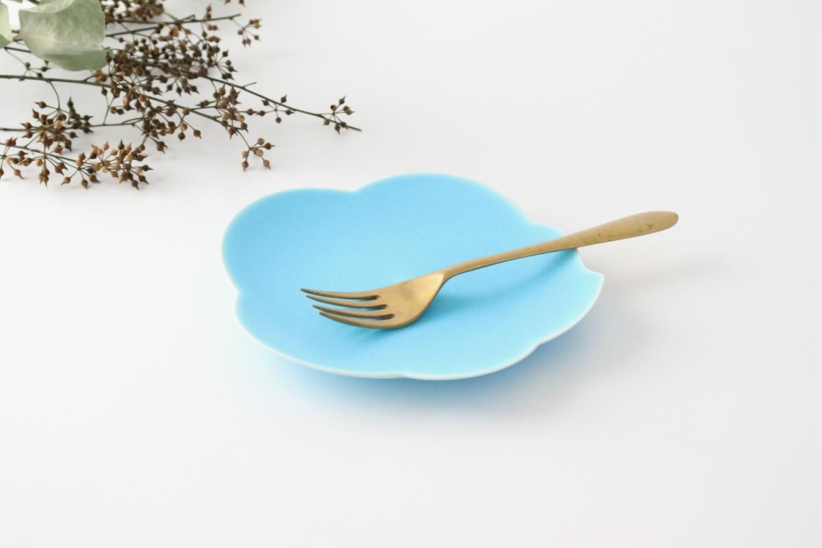 雲皿 6寸｜青｜磁器｜奥絢子｜和食器通販｜うちる｜和食器の皿、鉢