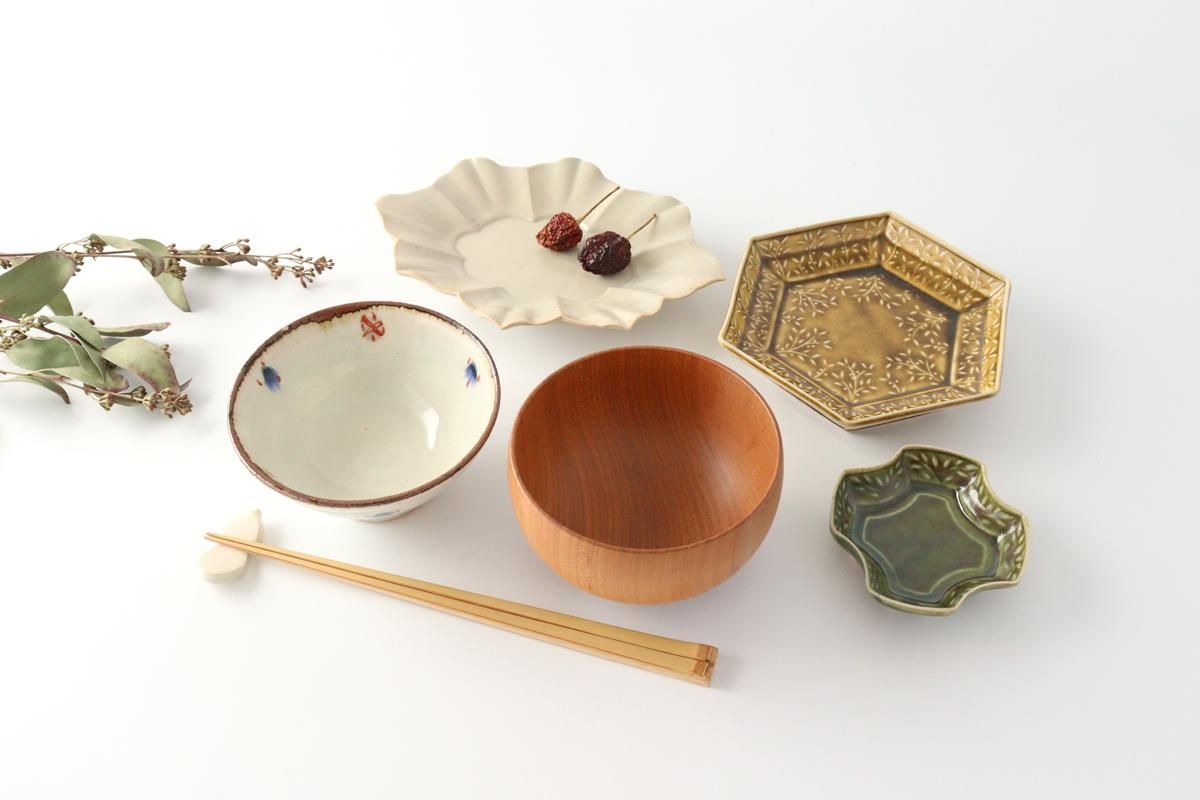 白磁楕円花形皿｜陶器｜石田裕哉｜和食器通販｜うちる｜和食器の皿、鉢