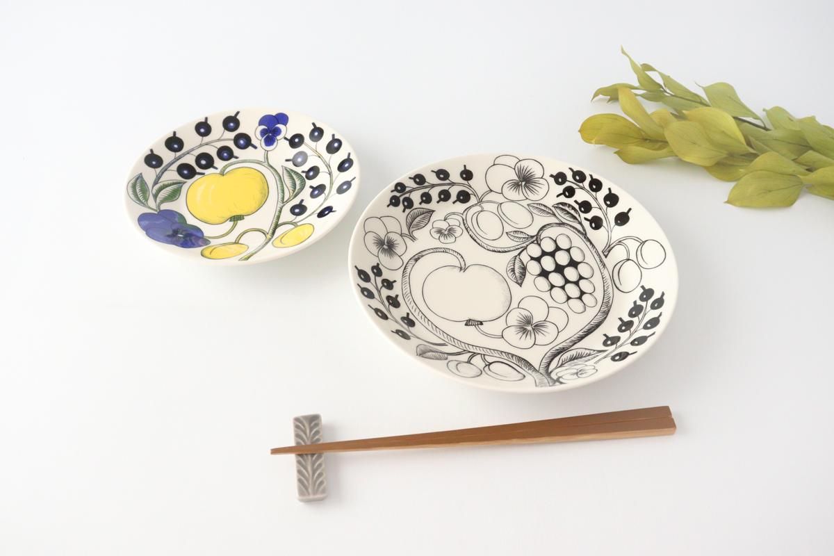 パラティッシ　プレート　21cm　3枚 アラビア ブラック パラティッシ プレート 21cm / ARABIA Paratiisi