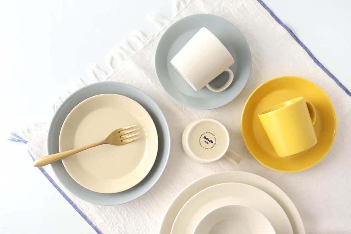 イッタラ｜ティーマ｜プレート｜17cm｜ホワイト｜磁器｜iittala｜Teema