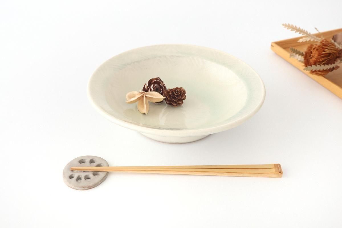 7寸縁付平皿｜縄紋｜灰｜陶器｜高橋あい｜和食器通販｜うちる｜和食器