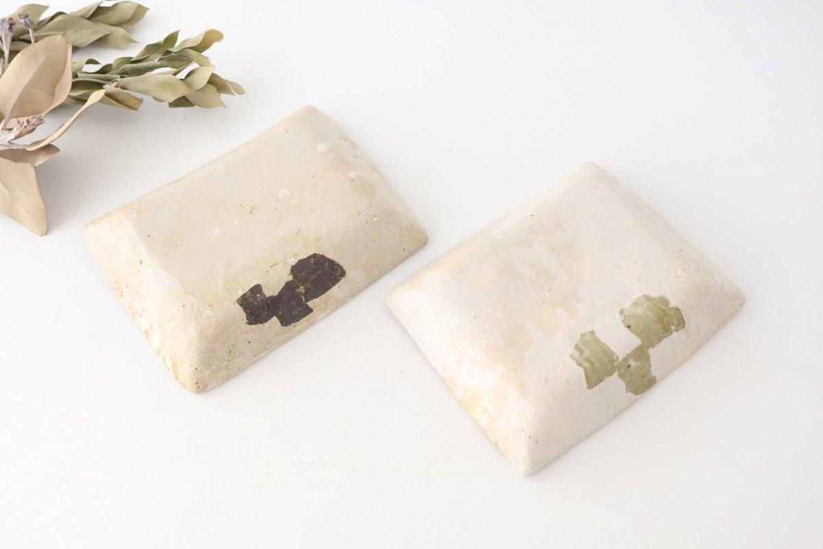 パッチワーク四角鉢｜陶器｜松波曜子｜和食器通販｜うちる｜和