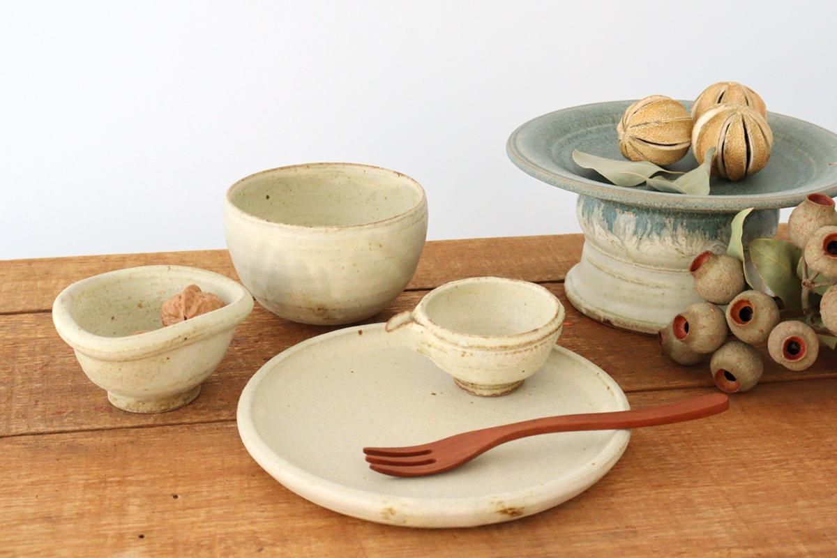 黄粉引｜角皿7寸｜陶器｜牛窯 佐藤敬｜和食器通販｜うちる｜和