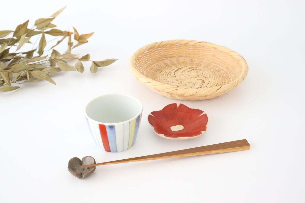 そば猪口｜五彩十草｜磁器｜蔵珍窯｜美濃焼｜和食器通販｜うちる