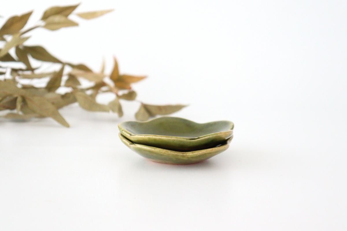 織部焼　小皿　美濃焼 小皿｜織部花咲｜陶器｜蔵珍窯｜美濃焼｜和食器通販｜うちる｜和