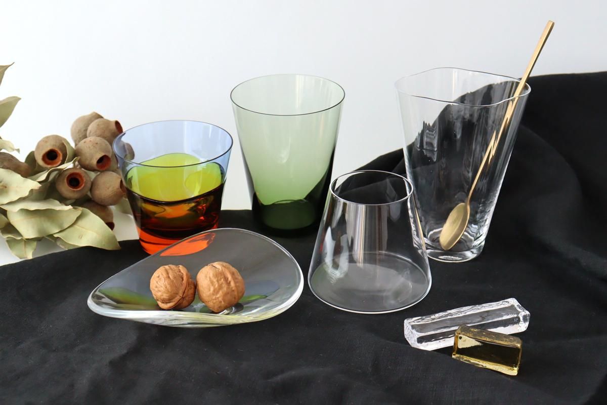 トゥッティー｜プレート｜S｜クリアー｜ガラス｜Sghr スガハラ｜和食器