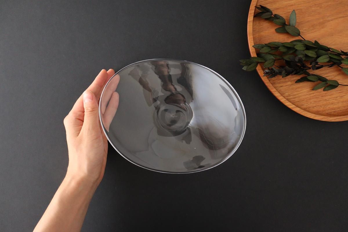 トゥッティー｜プレート｜M｜クリアー｜ガラス｜Sghr スガハラ｜和食器