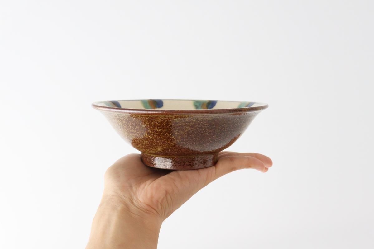 TAKASHINA0821様用陶宗窯「緑彩栗絵小鉢」5客揃え