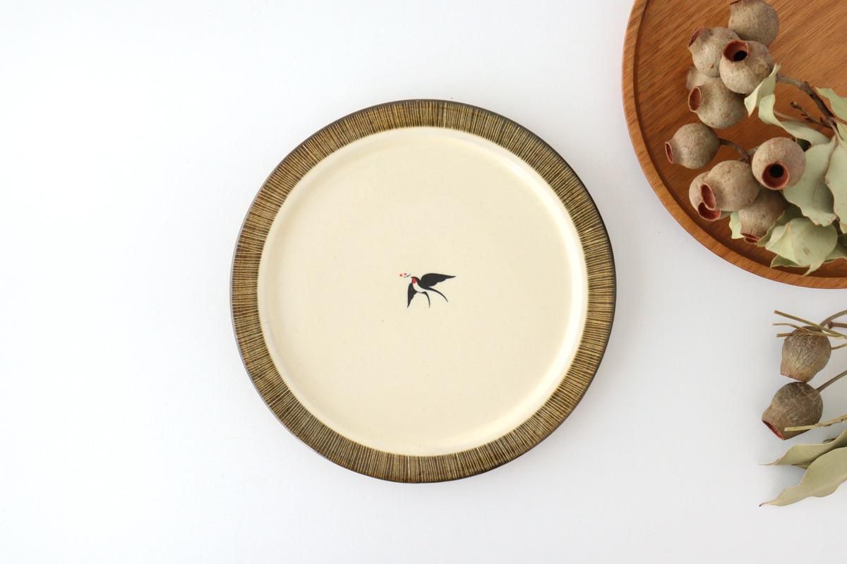 備前焼、Bizenyaki pottery 陶器の葉模様皿 約25センチ 備前焼、Bizenyaki 依る pottery 陶器の葉模様皿 約25センチ