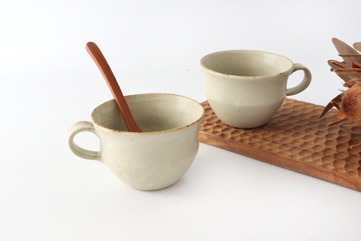 丸 陶芸家 作家 陶器 焼物 珈琲カップ マグカップ 和食器 手作り - キッチン、食器