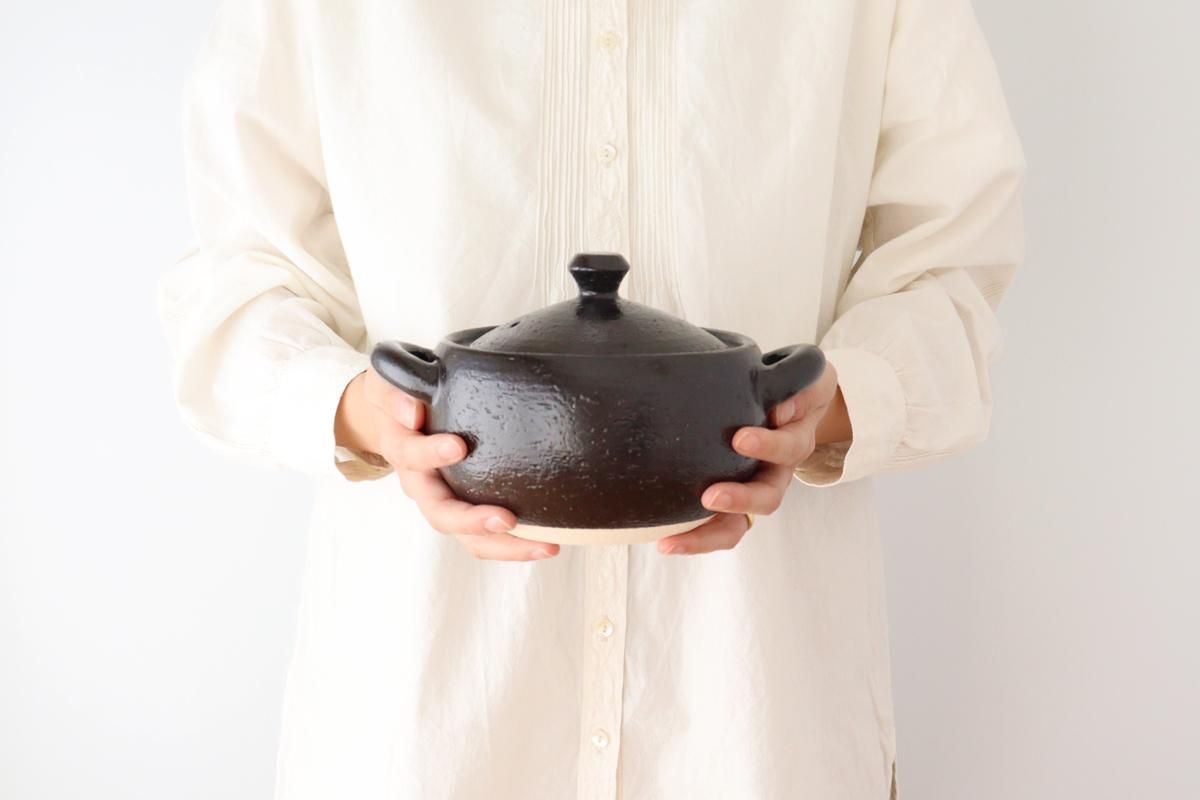 伊賀土鍋｜黒丸｜耐熱陶器｜長谷園｜伊賀焼｜和食器通販｜うちる