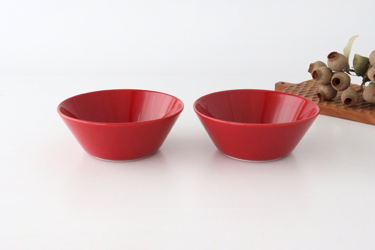 【限定カラー】｜イッタラ｜ティーマ｜ボウル｜15cm｜レッド｜磁器｜iittala｜Teema｜和食器通販｜うちる｜和食器の皿、鉢、飯碗など