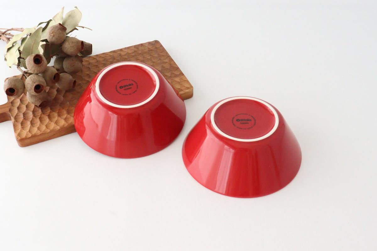 限定カラー】|イッタラ|ティーマ|ボウル|15cm|レッド|磁器 限定カラー】|イッタラ|ティーマ|ボウル|15cm|レッド|磁器