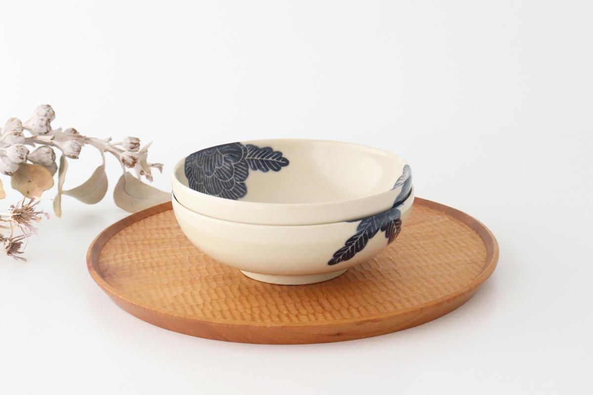 5寸鉢｜半磁器｜吉村尚子｜和食器通販｜うちる｜和食器の皿、鉢、飯碗など